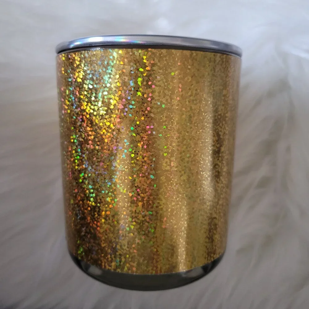Room Essentials Glitter Fluffy Marshmallow Snowflakes Candle